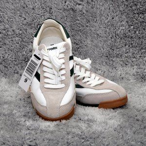 Tretorn RAWLINS 2.0 Style in white gray green Leather upper Memory Foam …